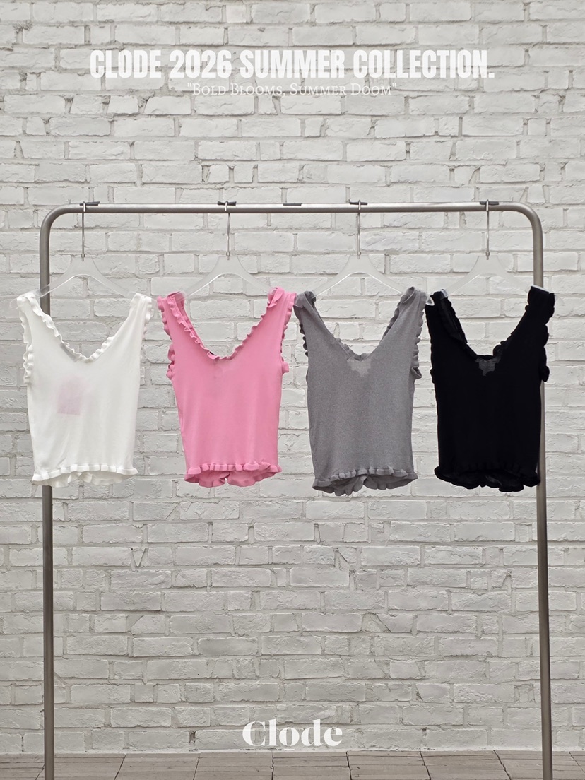 CLODE韓國直郵女裝新款人氣推薦休閑時尚職業熱賣吊帶背心CLODE吊帶/背心