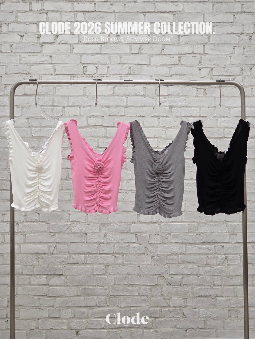 CLODE韓國直郵女裝新款人氣推薦休閑時尚職業熱賣吊帶背心CLODE吊帶/背心