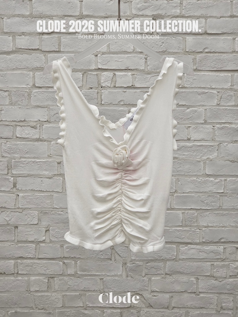 CLODE韓國直郵女裝新款人氣推薦休閑時尚職業熱賣吊帶背心CLODE吊帶/背心圖色1