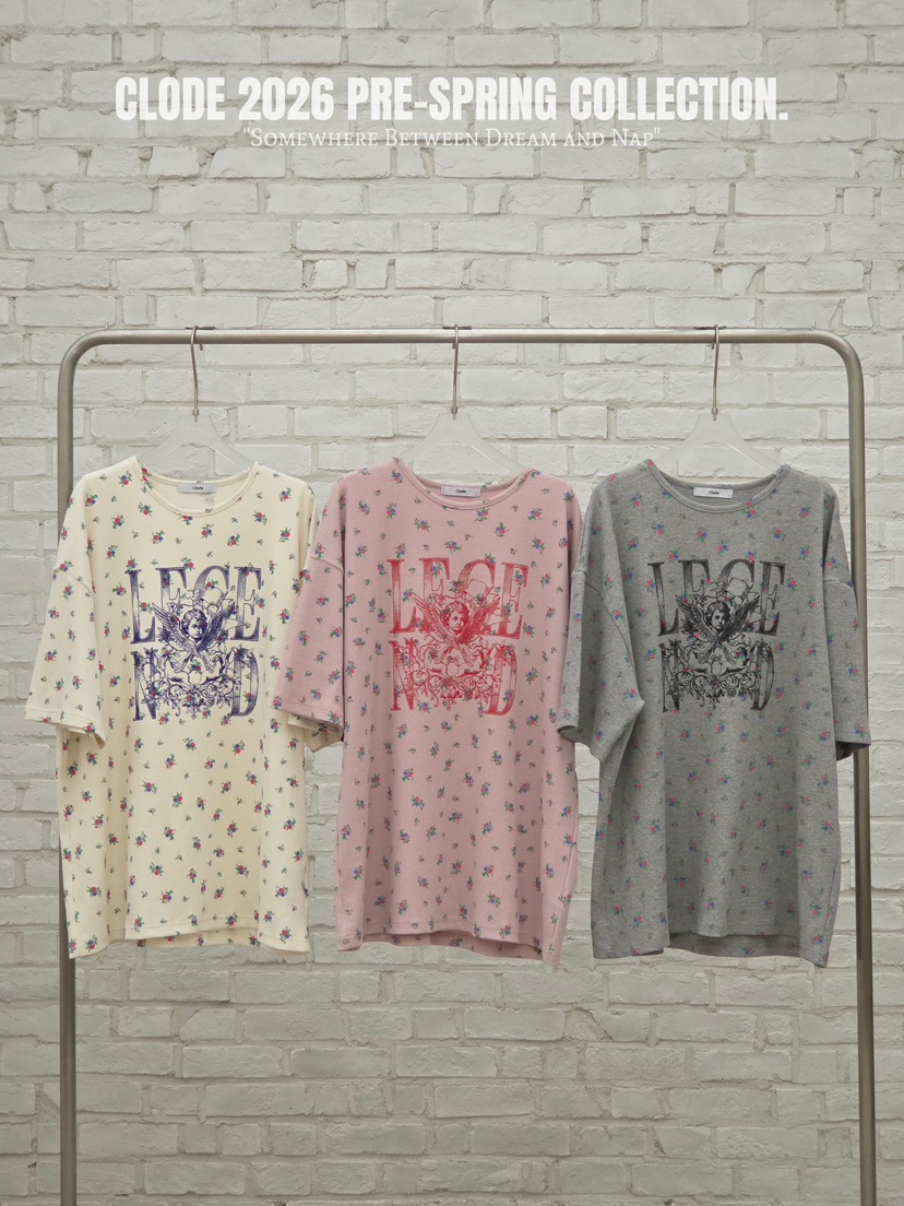 CLODE韓國東大門直郵女士新款熱賣職業推薦26春夏時尚T恤CLODET恤