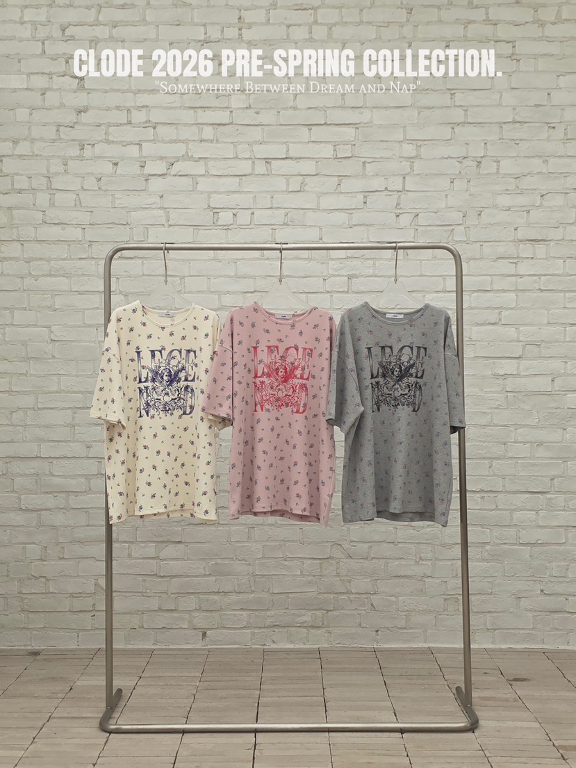 CLODE韓國東大門直郵女士新款熱賣職業推薦26春夏時尚T恤CLODET恤