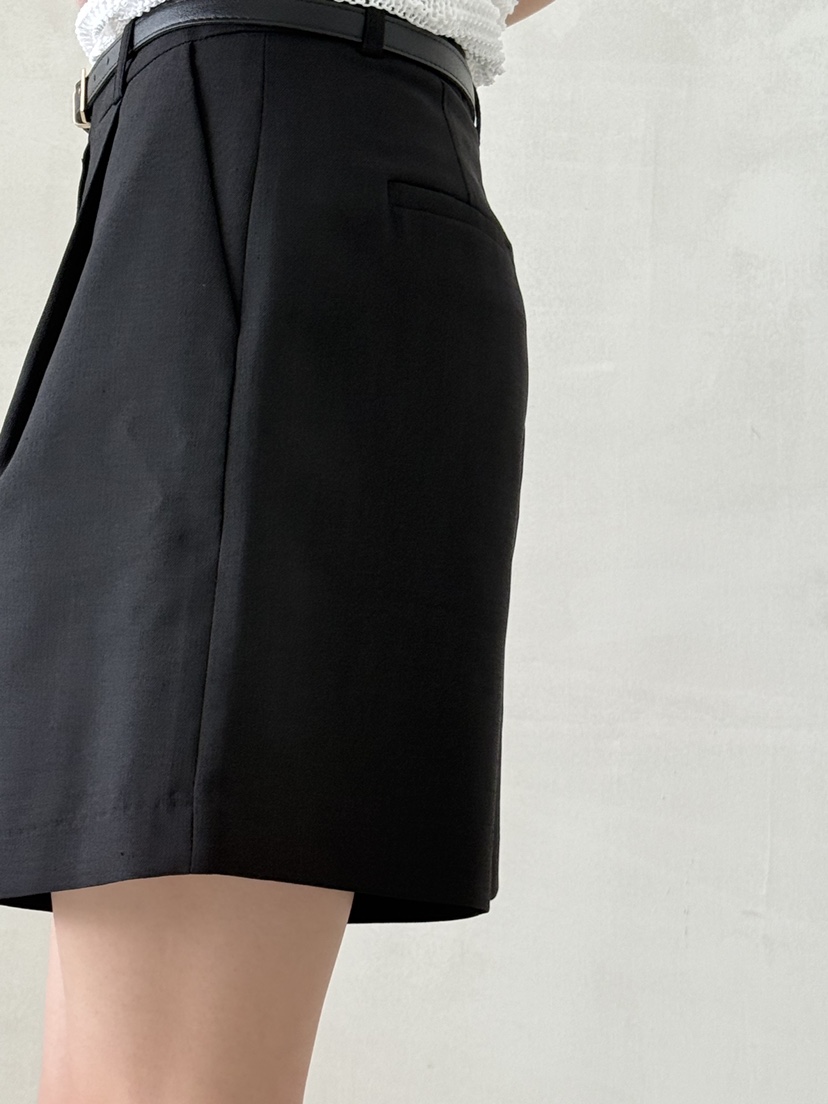 DEMAR韓國直郵實拍女士新款休閑時尚職業26春夏短褲不含腰帶DEMAR短褲