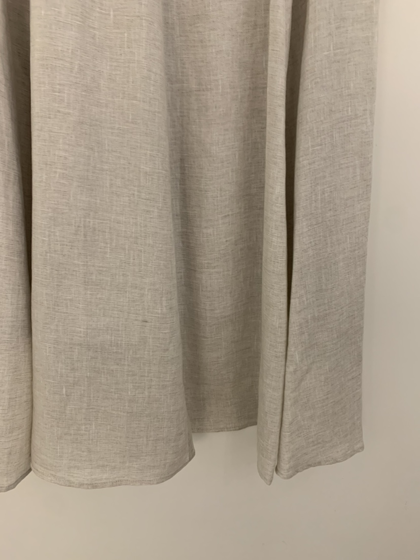 UNDER KEY韓國代購女士新款推薦26春夏熱賣長裙含腰帶亞麻UNDER KEY長裙