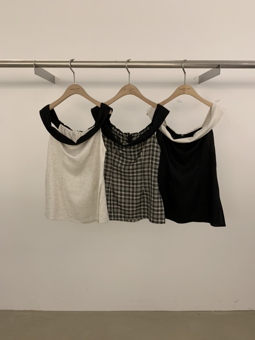 UNDER KEY韓國東大門直郵女裝新品熱賣26春夏職業吊帶背心UNDER KEY吊帶/背心