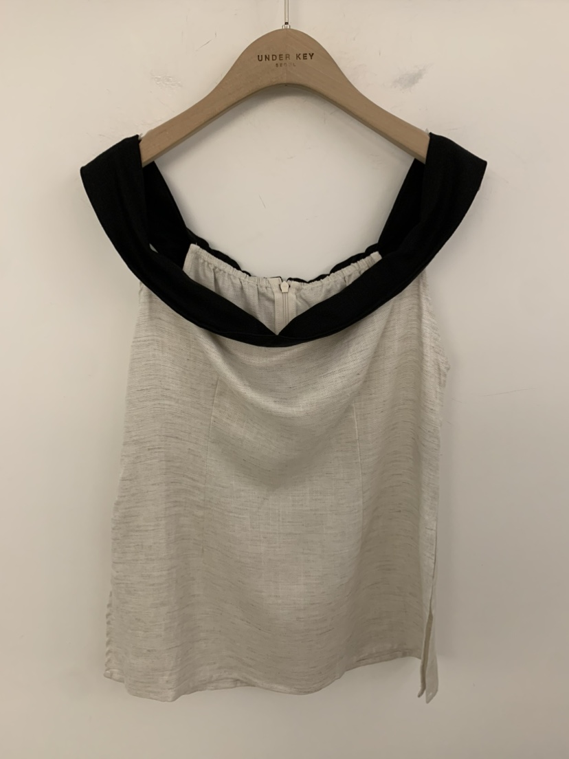 UNDER KEY韓國東大門直郵女裝新品熱賣26春夏職業吊帶背心UNDER KEY吊帶/背心圖色1