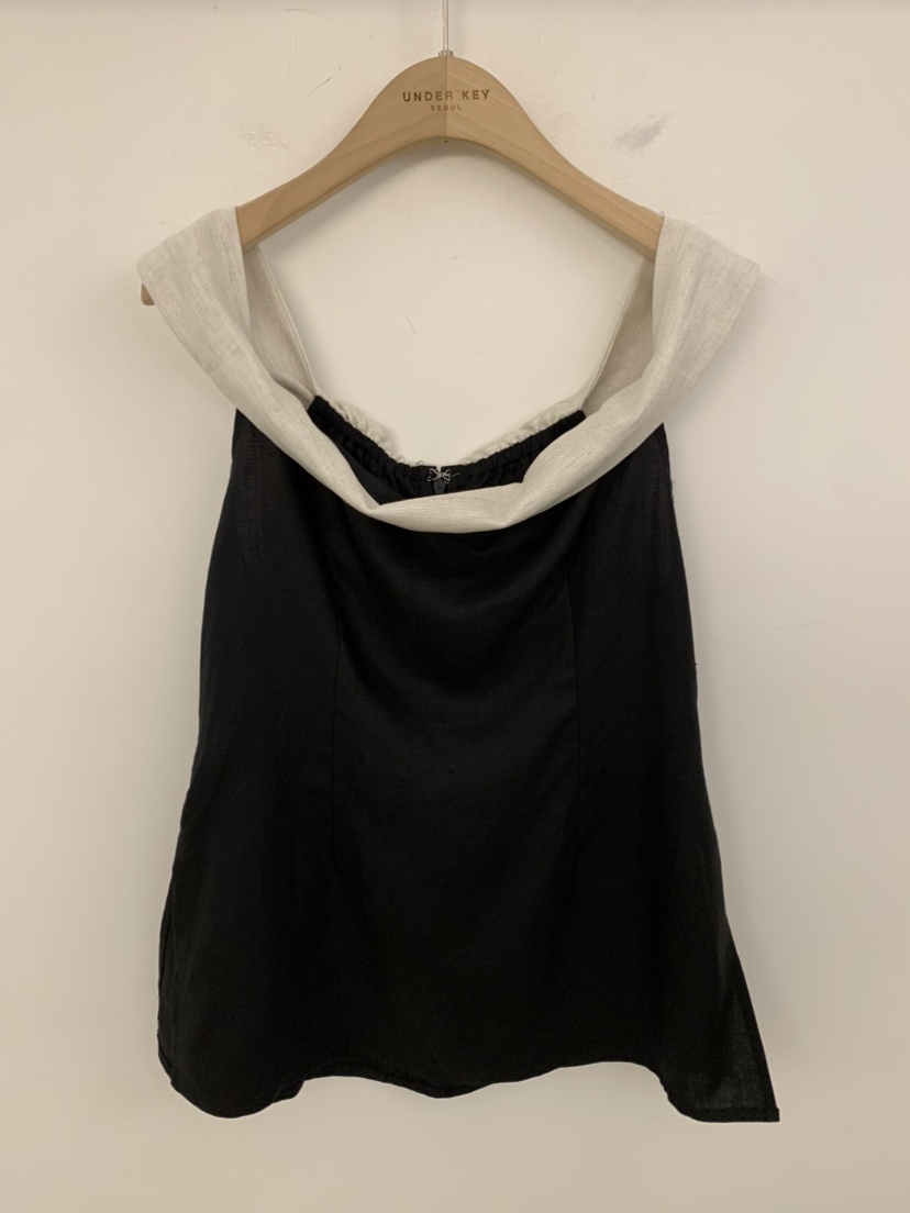 UNDER KEY韓國東大門直郵女裝新品熱賣26春夏職業吊帶背心UNDER KEY吊帶/背心圖色2