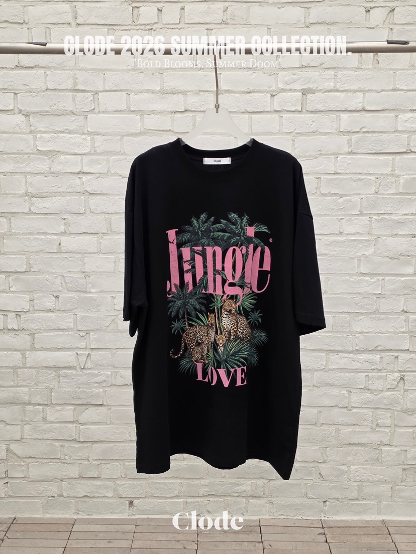 CLODE韓國代購女裝新品26春夏人氣時尚休閑熱賣職業推薦T恤CLODET恤圖色1