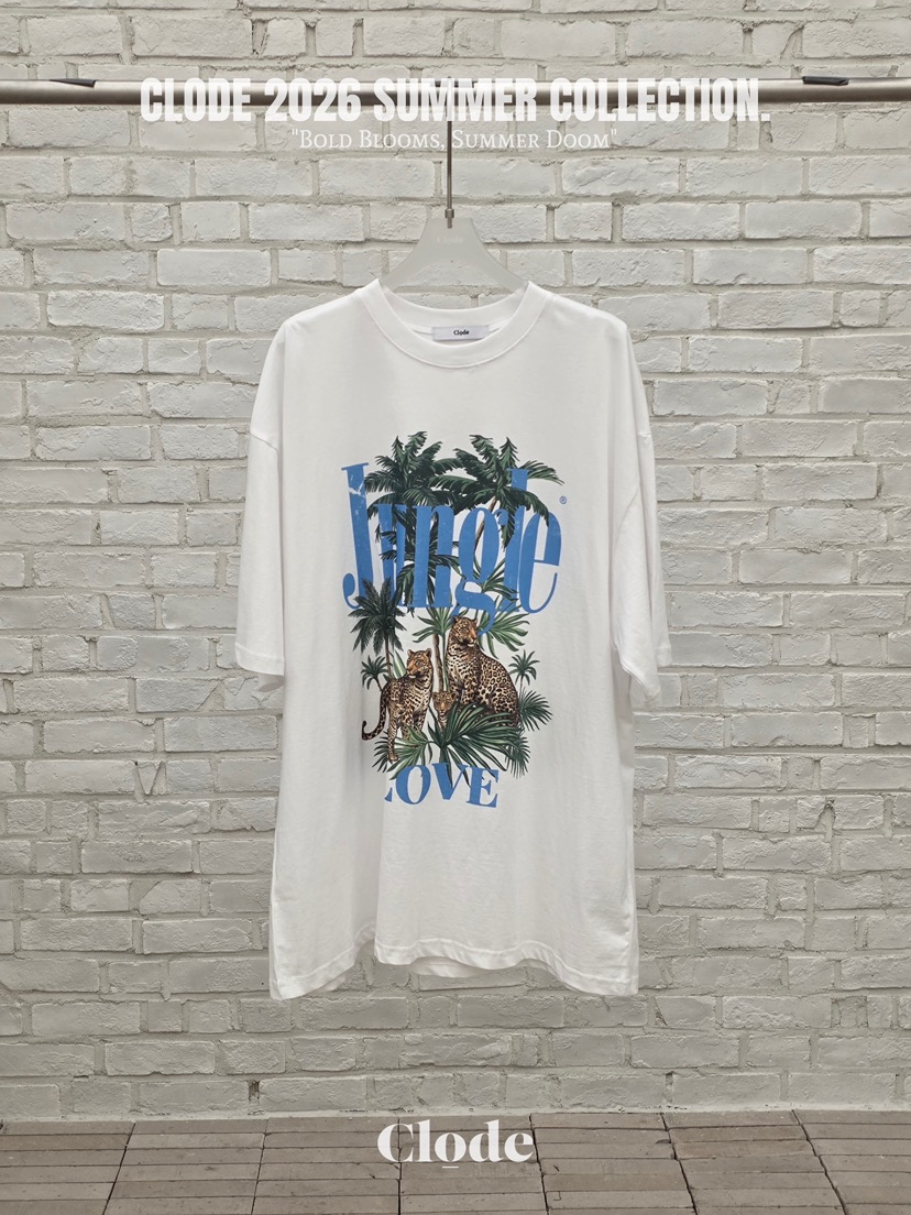 CLODE韓國代購女裝新品26春夏人氣時尚休閑熱賣職業推薦T恤CLODET恤圖色2