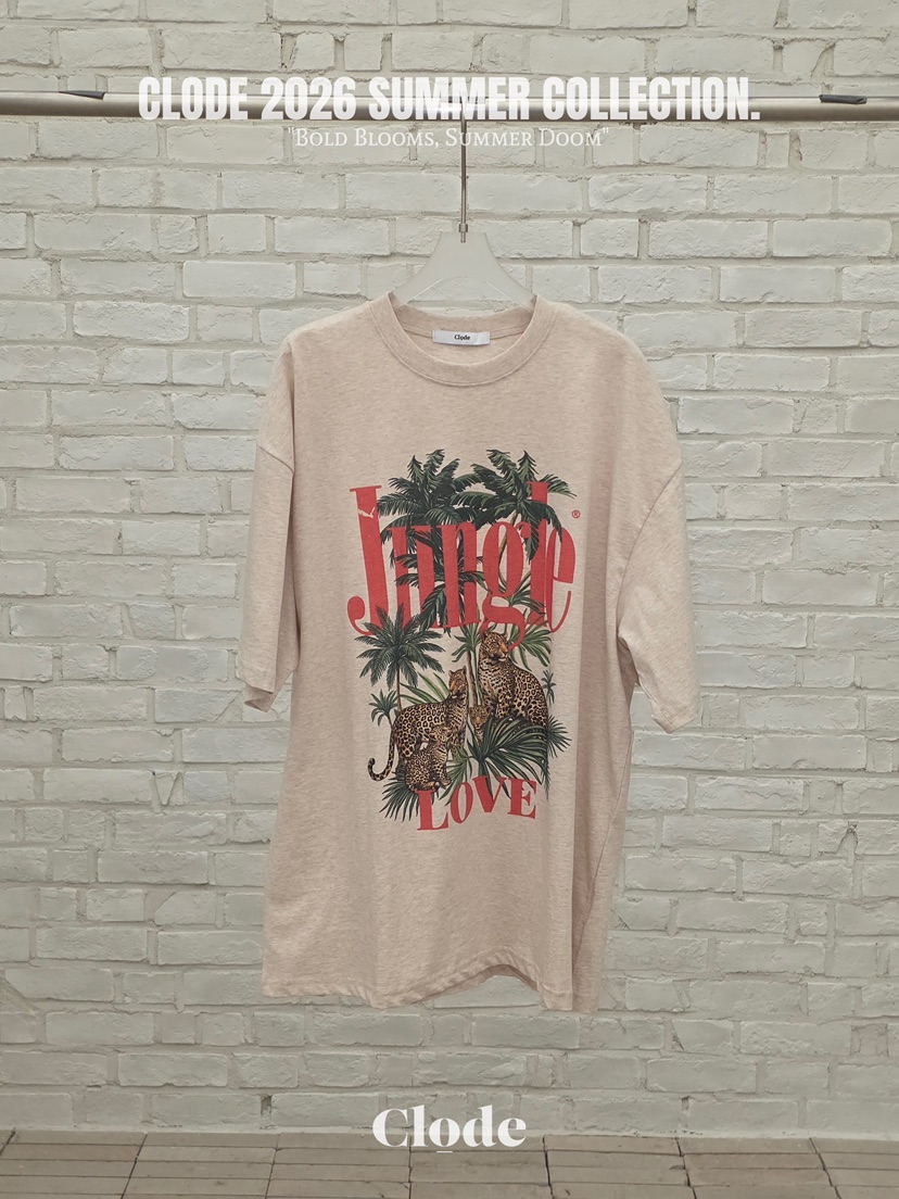 CLODE韓國代購女裝新品26春夏人氣時尚休閑熱賣職業推薦T恤CLODET恤圖色3