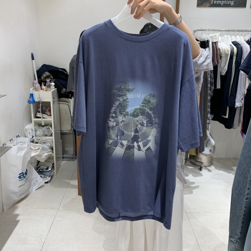 TEMPTING韓國東大門代購女裝新品人氣推薦職業26春夏時尚T恤TEMPTINGT恤圖色1