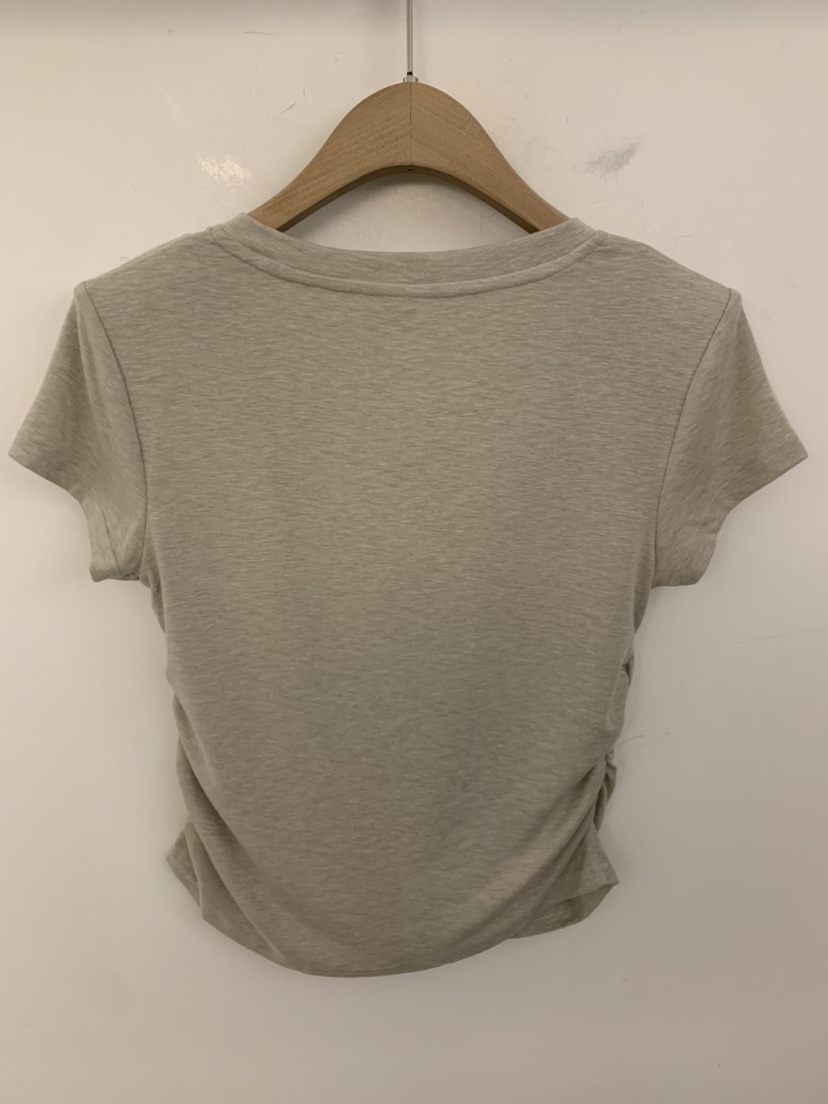 UNDER KEY韓國東大門代購女士新款人氣熱賣休閑時尚T恤褶皺UNDER KEYT恤