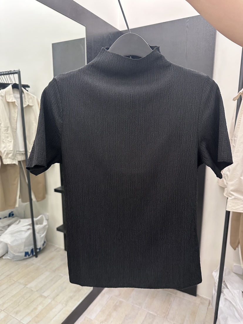 MOANI韓國東大門直郵女裝新款職業推薦熱賣襯衫蕾絲衫褶皺MOANI襯衫/蕾絲衫圖色2