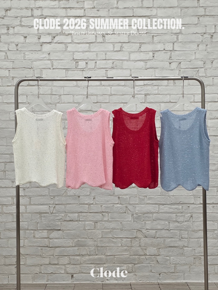 CLODE韓國代購女裝新款人氣職業休閑推薦26春夏熱賣吊帶背心CLODE吊帶/背心