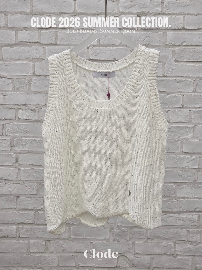 CLODE韓國代購女裝新款人氣職業休閑推薦26春夏熱賣吊帶背心CLODE吊帶/背心圖色1