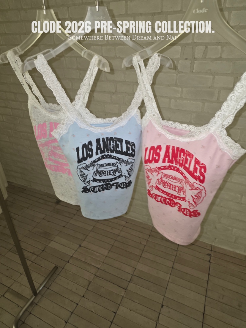 CLODE韓國直郵實拍女士新款休閑職業時尚人氣推薦吊帶背心CLODE吊帶/背心