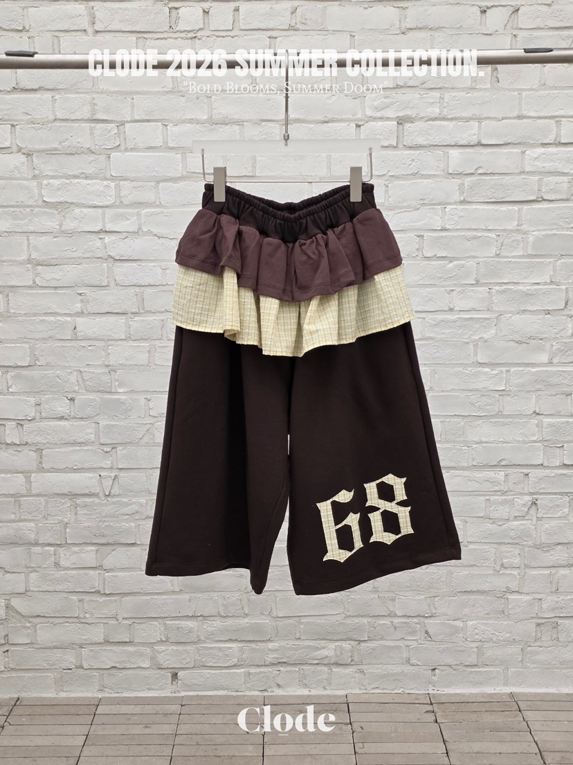 CLODE韓國東大門代購女士新款26春夏熱賣時尚職業短褲褶皺CLODE短褲圖色3