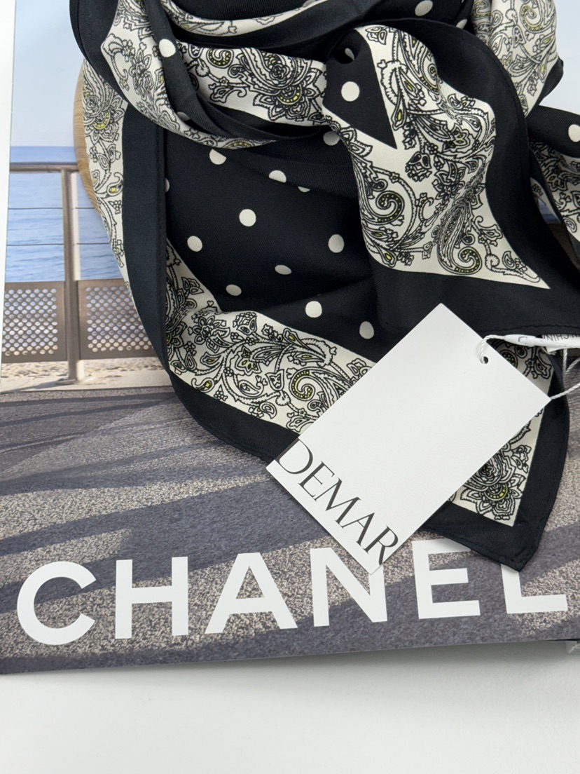 DEMAR韓國直郵女士新品人氣推薦26春夏職業圍巾披肩圍巾圓點DEMAR圍巾/披肩