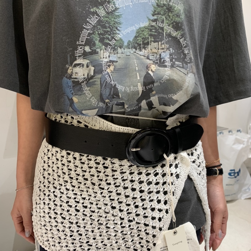 TEMPTING韓國直郵實拍女士新品26春夏熱賣休閑時尚職業腰帶TEMPTING腰帶圖色2