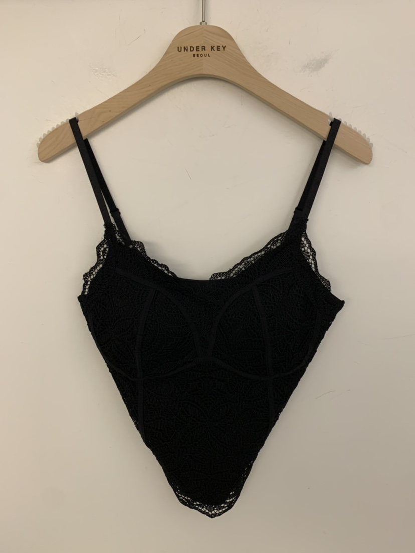 UNDER KEY韓國直郵女裝新款時尚26春夏人氣吊帶背心蕾絲UNDER KEY吊帶/背心圖色2