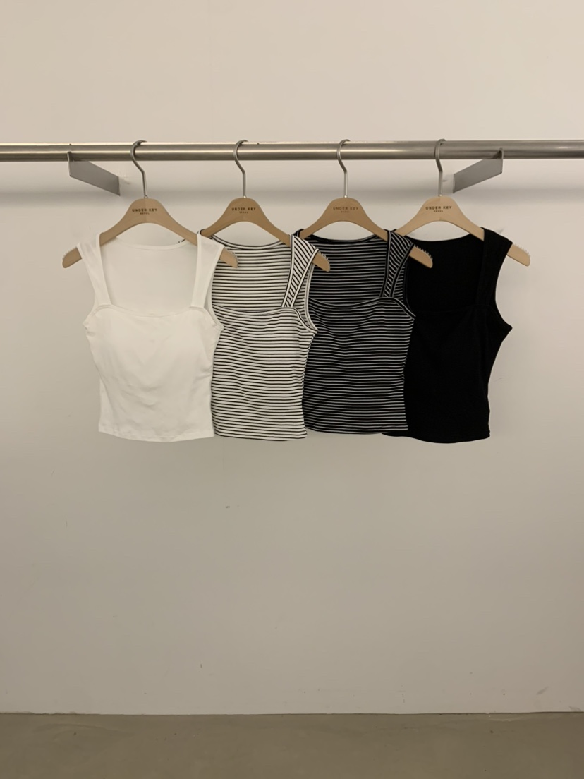 UNDER KEY韓國代購女士新品時尚休閑人氣26春夏吊帶背心UNDER KEY吊帶/背心