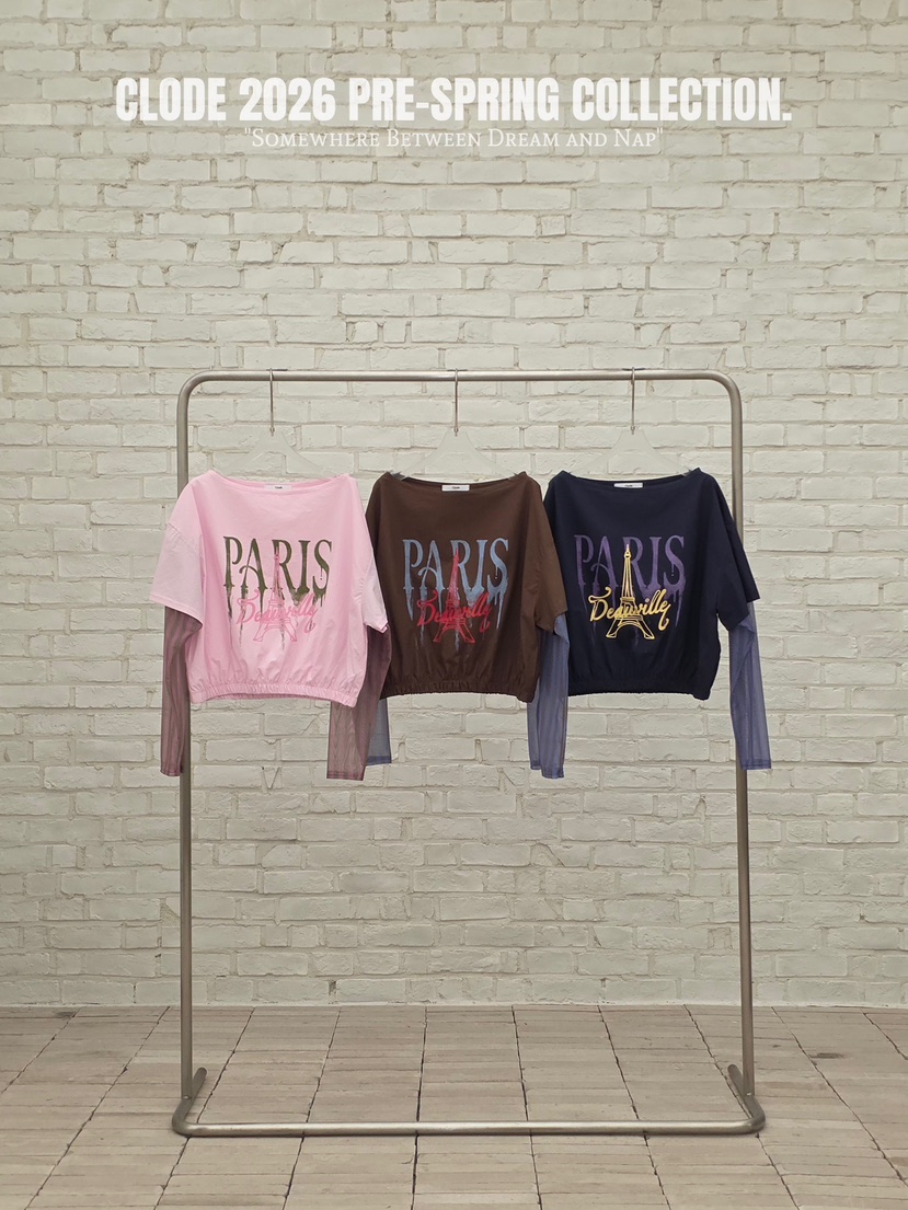 CLODE韓國東大門代購女士新款推薦熱賣休閑長袖T恤假兩件CLODE長袖T恤