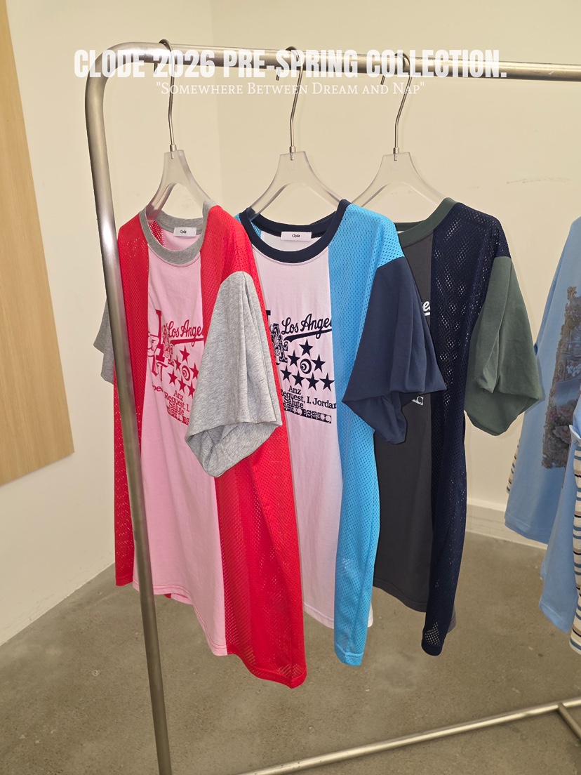 CLODE韓國代購女裝新品熱賣推薦時尚休閑人氣職業26春夏T恤CLODET恤