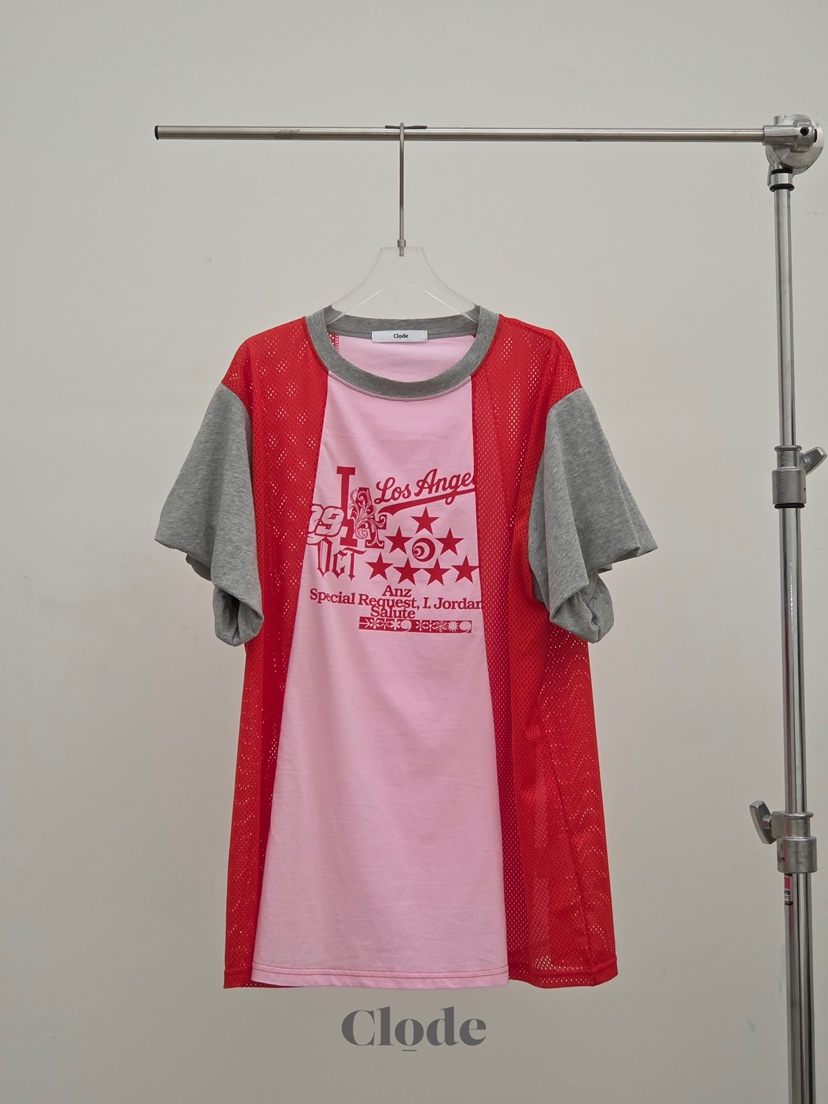 CLODE韓國代購女裝新品熱賣推薦時尚休閑人氣職業26春夏T恤CLODET恤圖色2