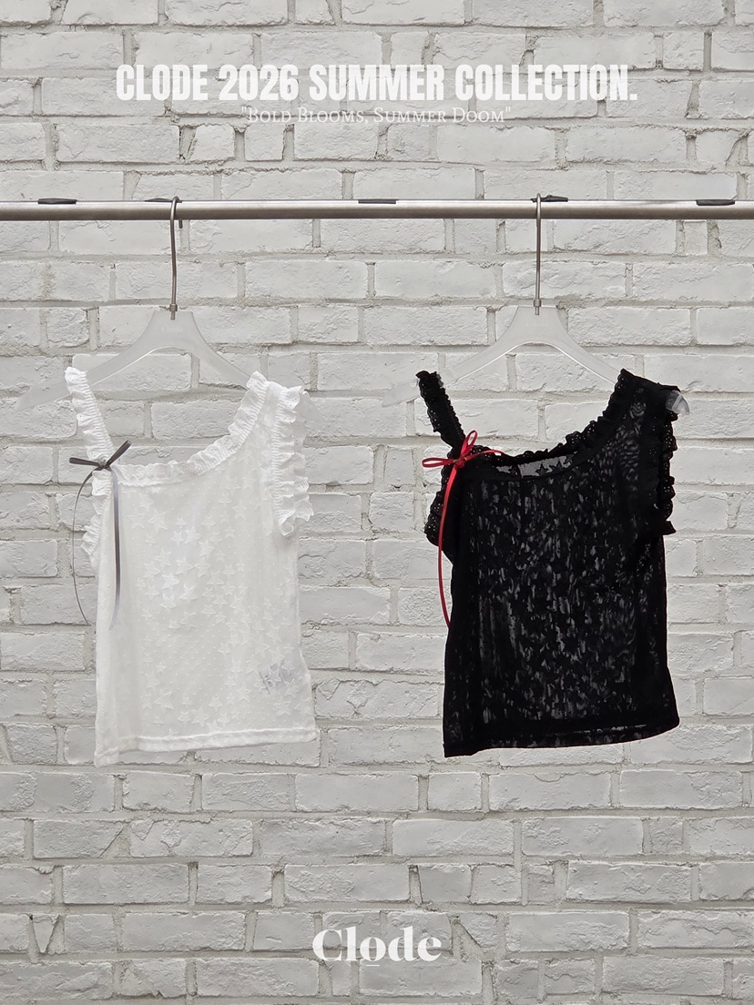 CLODE韓國直郵實拍女裝新款推薦時尚人氣26春夏休閑吊帶背心CLODE吊帶/背心