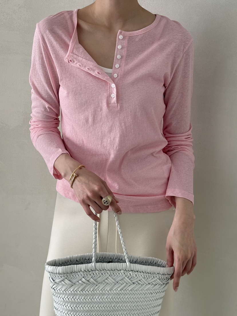 DEMAR韓國代購女裝新品職業休閑長袖T恤不含腰包不含內搭DEMAR長袖T恤