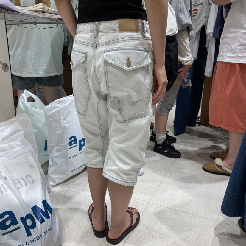 TEMPTING韓國東大門直郵女士新款26春夏熱賣休閑職業短褲TEMPTING短褲