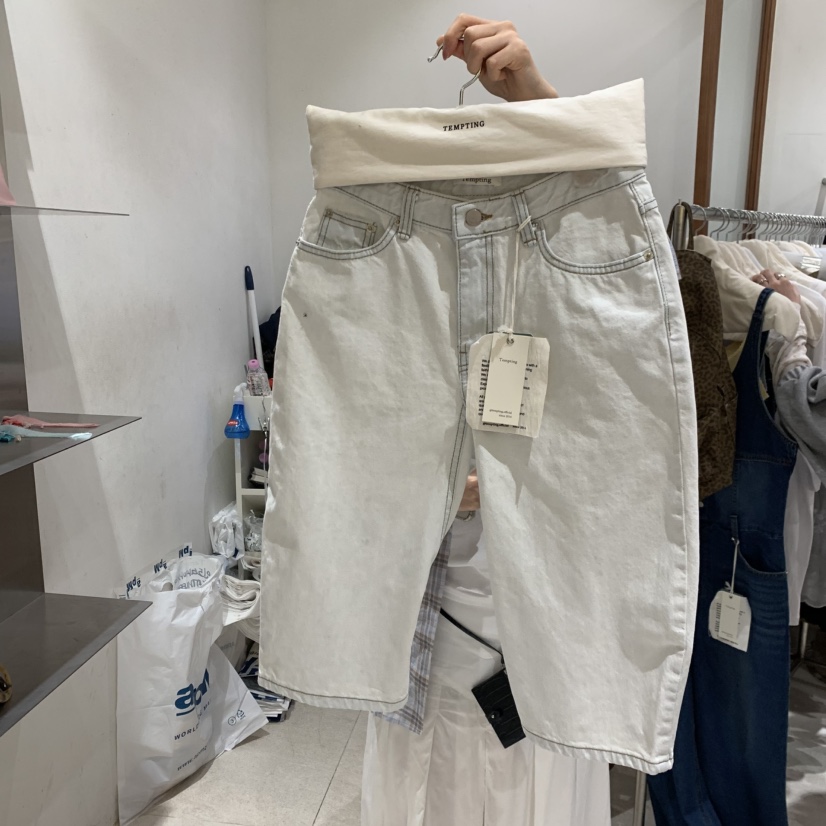 TEMPTING韓國東大門直郵女士新款26春夏熱賣休閑職業短褲TEMPTING短褲圖色1