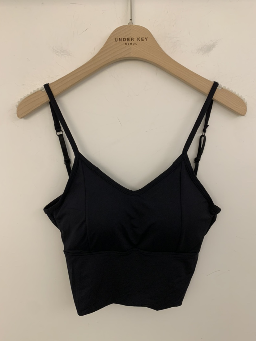 UNDER KEY韓國東大門直郵女士新品時尚推薦休閑吊帶背心V領UNDER KEY吊帶/背心圖色2