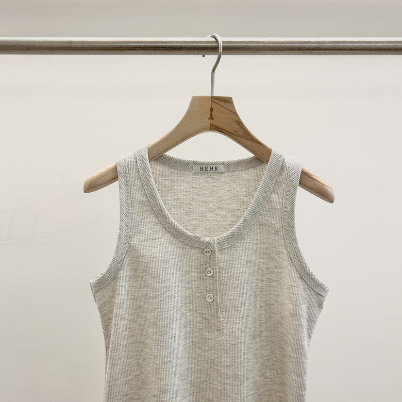 HEHR韓國直郵實拍女士新品人氣職業時尚推薦熱賣吊帶背心hehr-AUTOMNE吊帶/背心