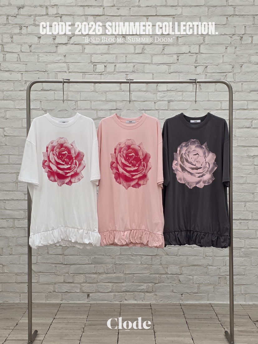 CLODE韓國直郵實拍女裝新款推薦26春夏人氣熱賣職業時尚T恤CLODET恤