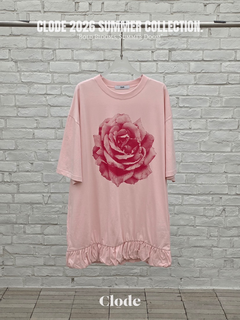 CLODE韓國直郵實拍女裝新款推薦26春夏人氣熱賣職業時尚T恤CLODET恤圖色3