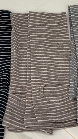 ATMOSPHERE韓國東大門代購女裝新款休閑人氣時尚手套條紋ATMOSPHERE/BLING手套圖色2