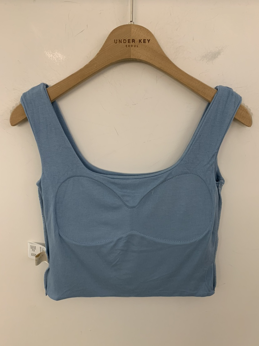 UNDER KEY韓國直郵實拍女士新品人氣時尚熱賣吊帶背心短款UNDER KEY吊帶/背心