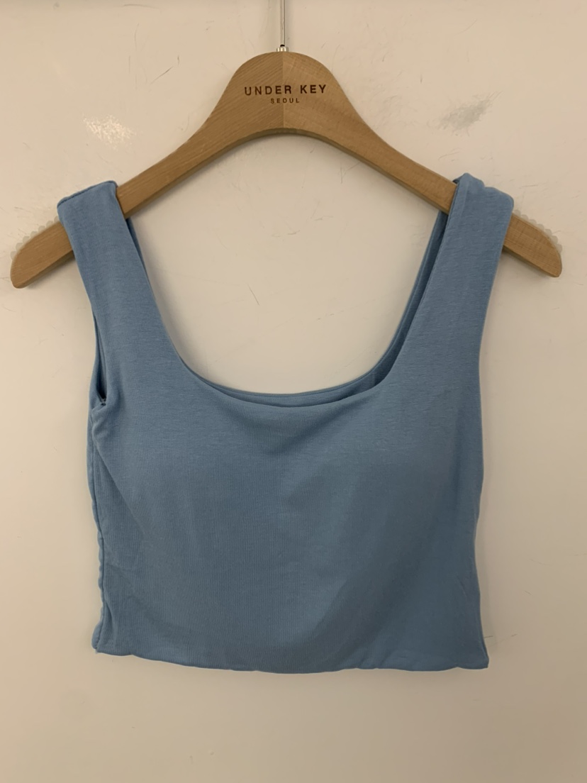 UNDER KEY韓國直郵實拍女士新品人氣時尚熱賣吊帶背心短款UNDER KEY吊帶/背心圖色2
