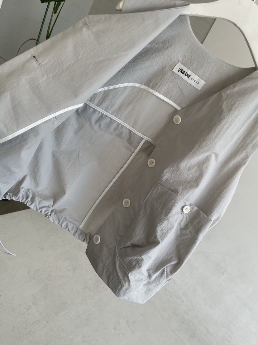 URBANE cloth韓國東大門直郵女裝新品26春夏職業馬甲V領URBANE cloth馬甲