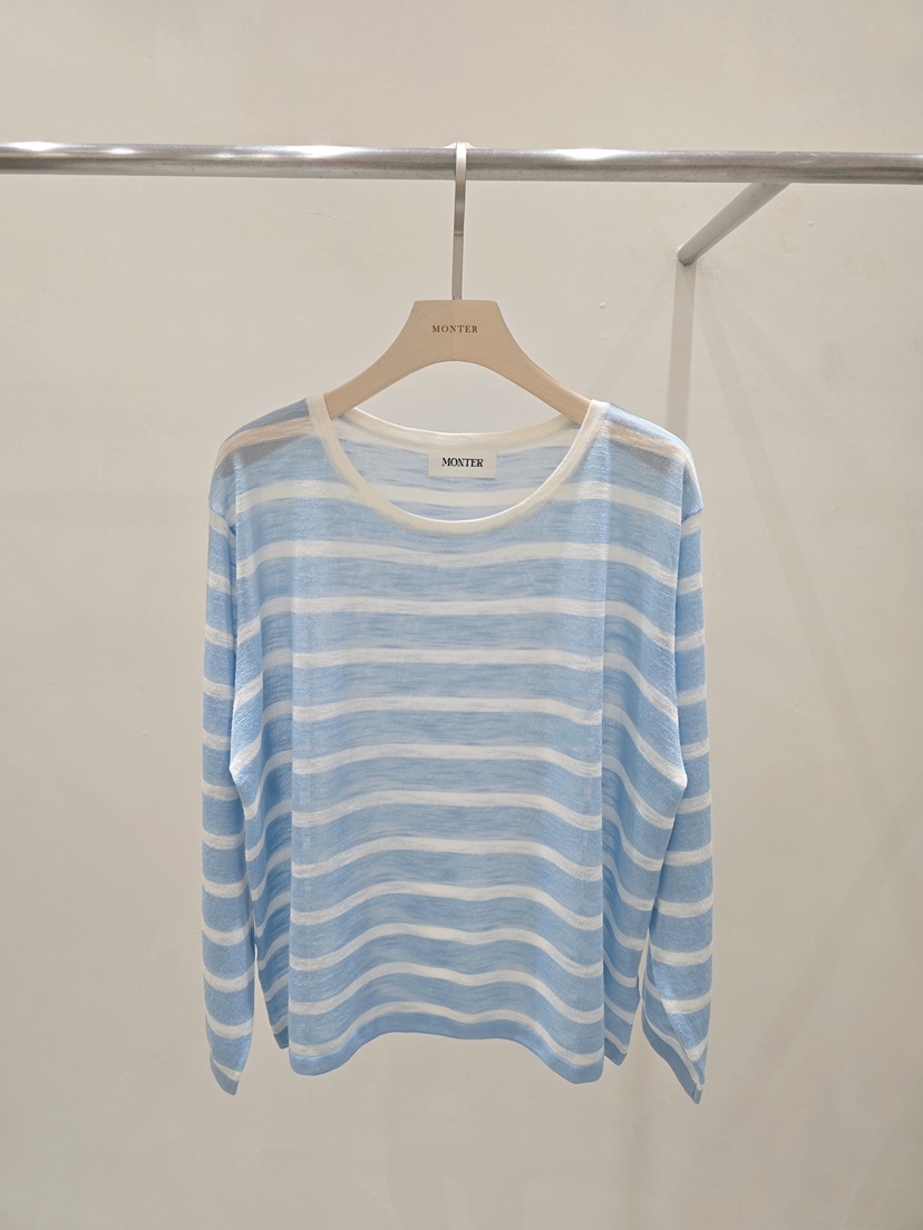 MONTER韓國東大門代購女士新款時尚人氣推薦休閑26春夏針織衫MONTER針織衫圖色1