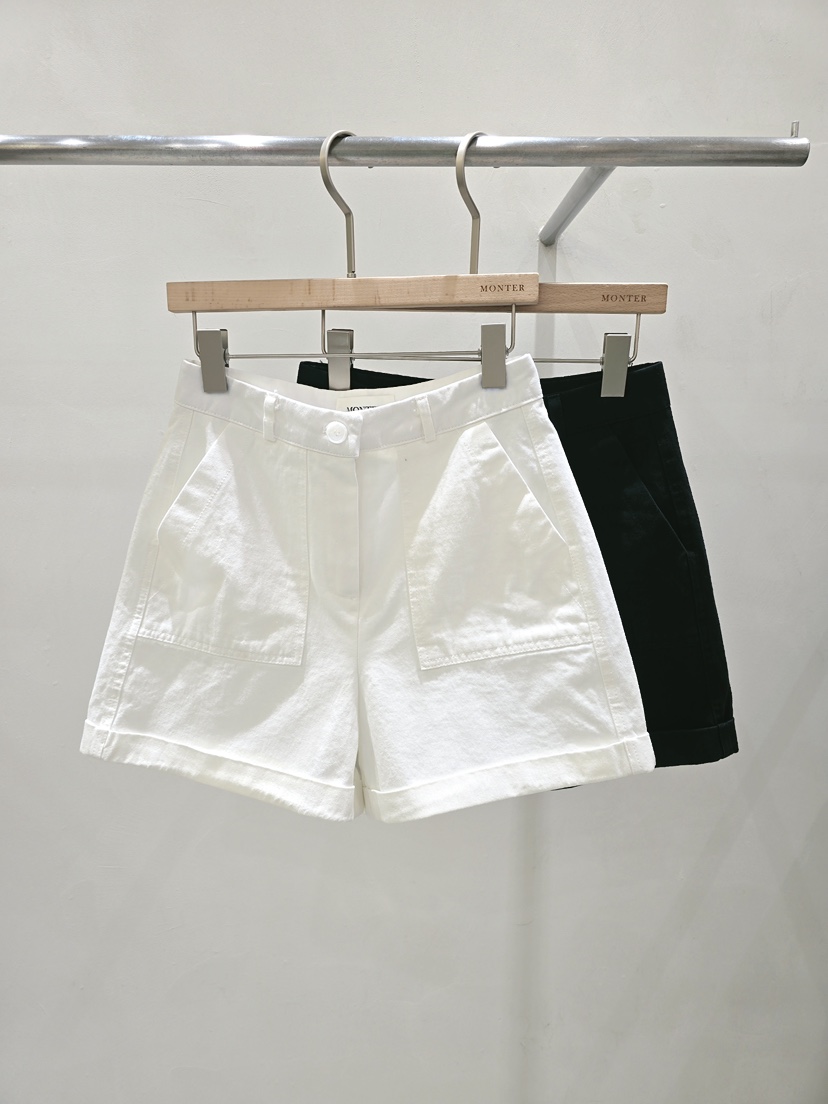 MONTER韓國直郵女裝新款26春夏時尚熱賣推薦職業休閑短褲MONTER短褲