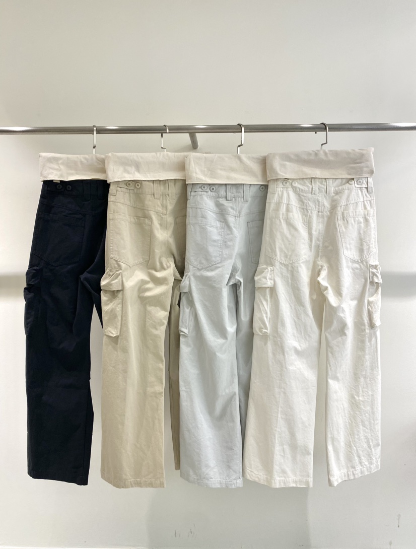 1968韓國東大門直郵女士新款時尚熱賣休閑褲工裝褲口袋拉鏈1968/YEOUYA休閑褲