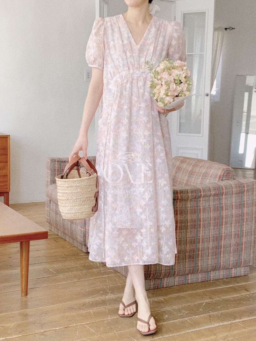 OVE韓國直郵女士新款人氣時尚推薦熱賣職業26春夏休閑連衣裙OVE連衣裙