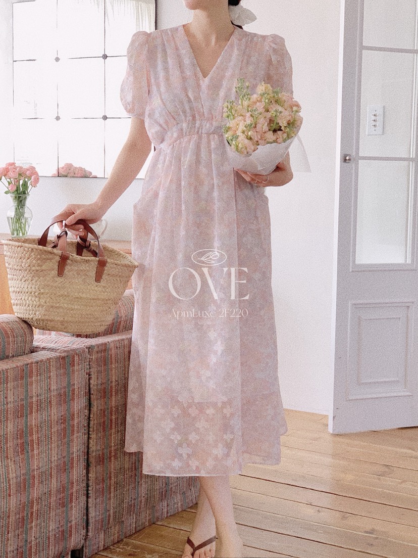 OVE韓國直郵女士新款人氣時尚推薦熱賣職業26春夏休閑連衣裙OVE連衣裙