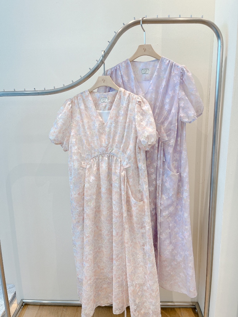 OVE韓國直郵女士新款人氣時尚推薦熱賣職業26春夏休閑連衣裙OVE連衣裙