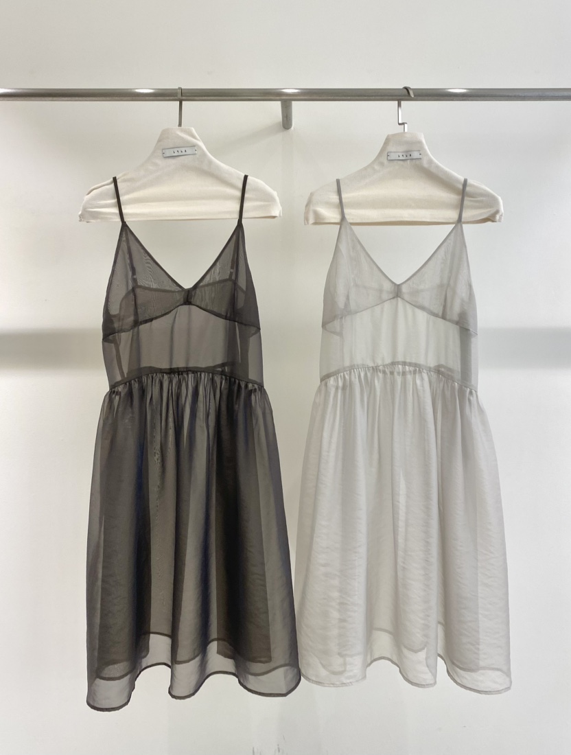 1968韓國東大門代購女裝新款26春夏人氣職業連衣裙歐根紗1968/YEOUYA連衣裙