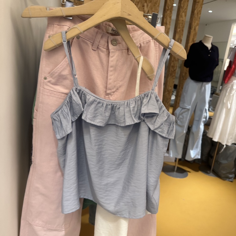 DE VENTI韓國直郵實拍女士新品26春夏職業推薦熱賣吊帶背心DE VENTI吊帶/背心