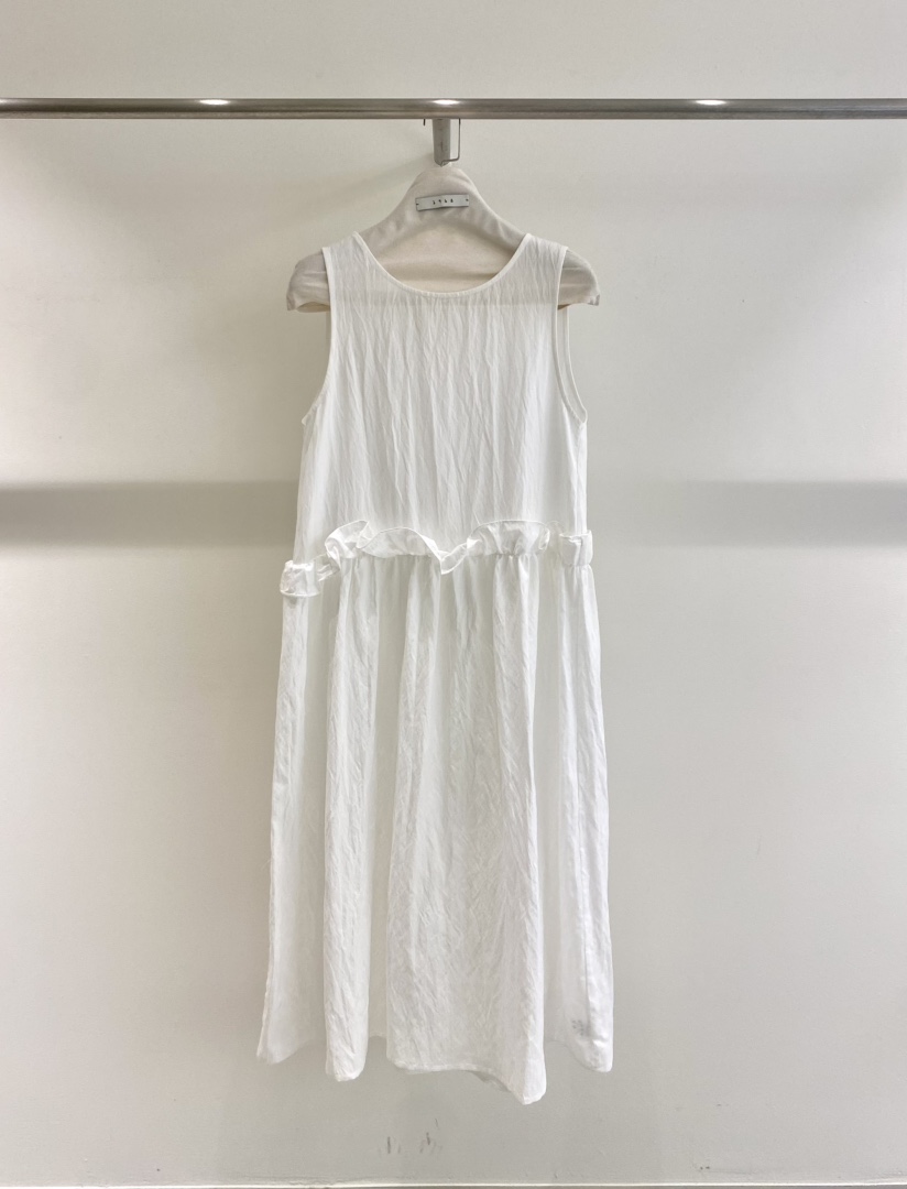 1968韓國代購女裝新品26春夏職業人氣時尚休閑連衣裙荷葉邊1968/YEOUYA連衣裙圖色1