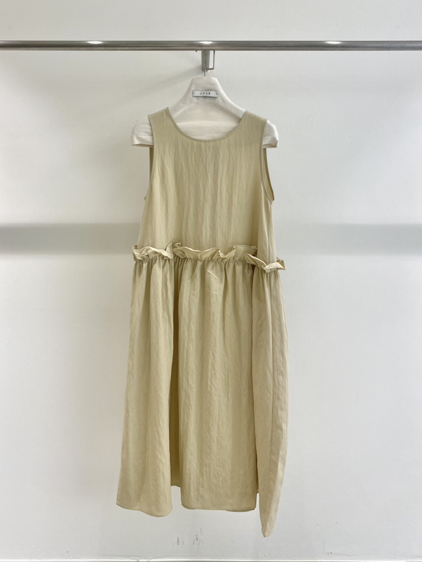 1968韓國代購女裝新品26春夏職業人氣時尚休閑連衣裙荷葉邊1968/YEOUYA連衣裙圖色2