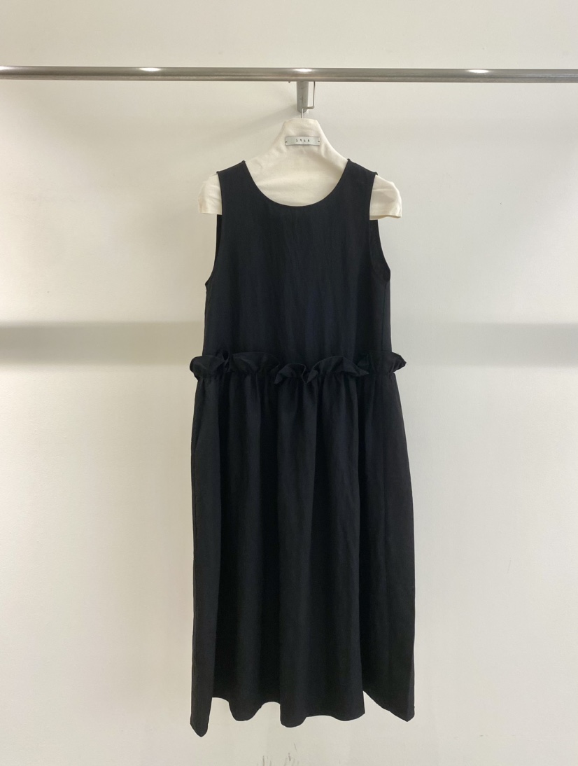 1968韓國代購女裝新品26春夏職業人氣時尚休閑連衣裙荷葉邊1968/YEOUYA連衣裙圖色3